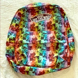 Vans rainbow cat backpack